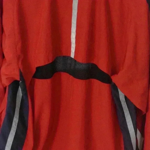 Nike Red Blue Windbreaker Lightweight Large Jacket - Picture 7 of 7